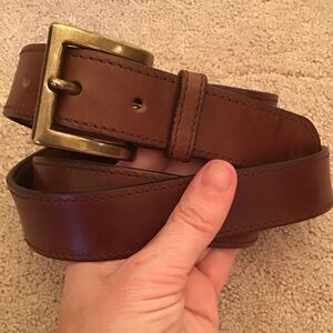 Eddie Bauer Brown Leather Belt